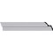 Ekena Millwork 5"H x 5"P x 7"F x 94 1/2"L Felix Traditional Smooth Crown Moulding MLD05X05X07FE - alternate 1